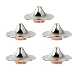Laser Cutting Nozzle 5 Pcs,for Fiber Laser Cutting Head Dia.28mm High Speed Fiber, Laser Nozzle Double Layer D28 H15 M11 Caliber (D1.4E*5PCS)