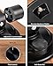 SeeYing Turntable Vinyl Record Player Support Bluetooth Output Phono/Line Switch Pitch Control with Pre-Installed Counterweight & Magnetic Cartridge, Belt Drive 2 Speed