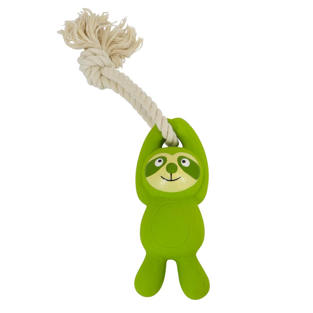 Nobby Latex Sloth with Rope 29 cm