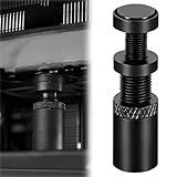 🧲【Base magnétique intégrée pour support GPU stable】 Un aimant néodyme dissimulé dans la base du support carte graphique assure une fixation ultra-rapide et extrêmement stable dans tout boîtier compatible. Le système magnétique maintient fermement le support sans déplacement.