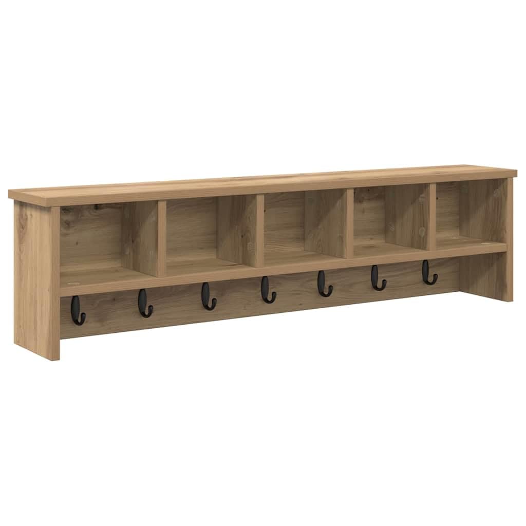 Porte-manteau mural pour couloir moderne et foyer chaleureux