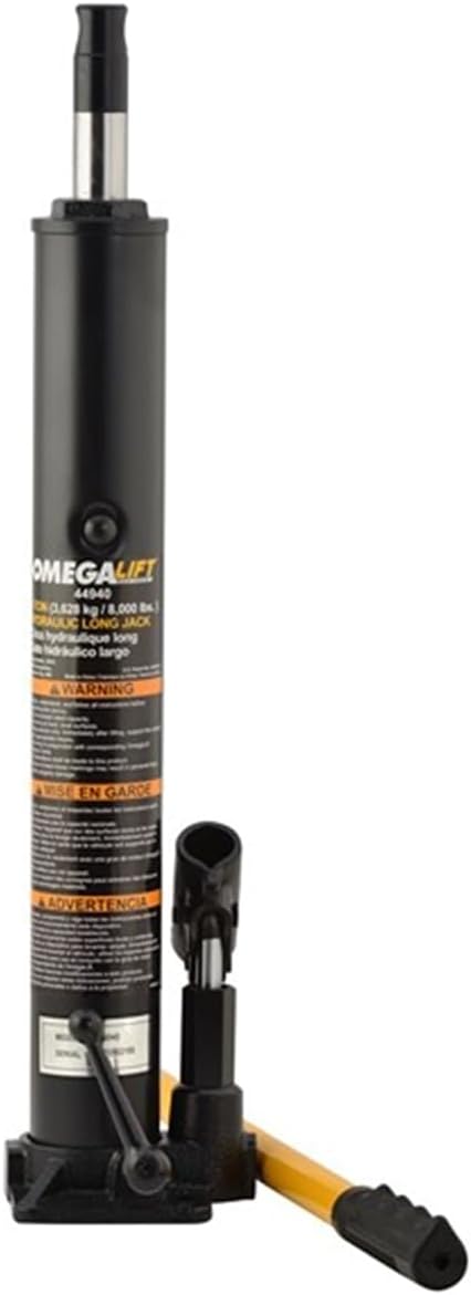 Omega 44940 Black Crane Jack - 4 Ton Capacity