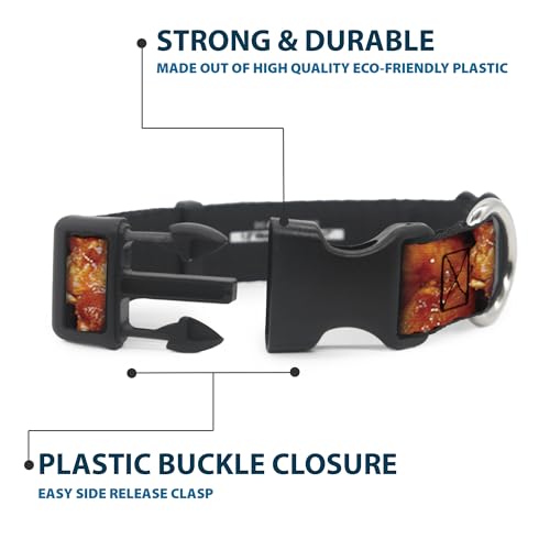 Collar con alas para perros con clip de plástico ajustable Buckle-Down 5