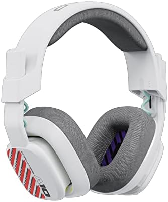 Astro A10 Gaming Headset Gen 2 Wired Headset - Over-Ear Gaming Headphones with flip-to-Mute Microphone, 32 mm Drivers, Compatible with Playstation, PC - White