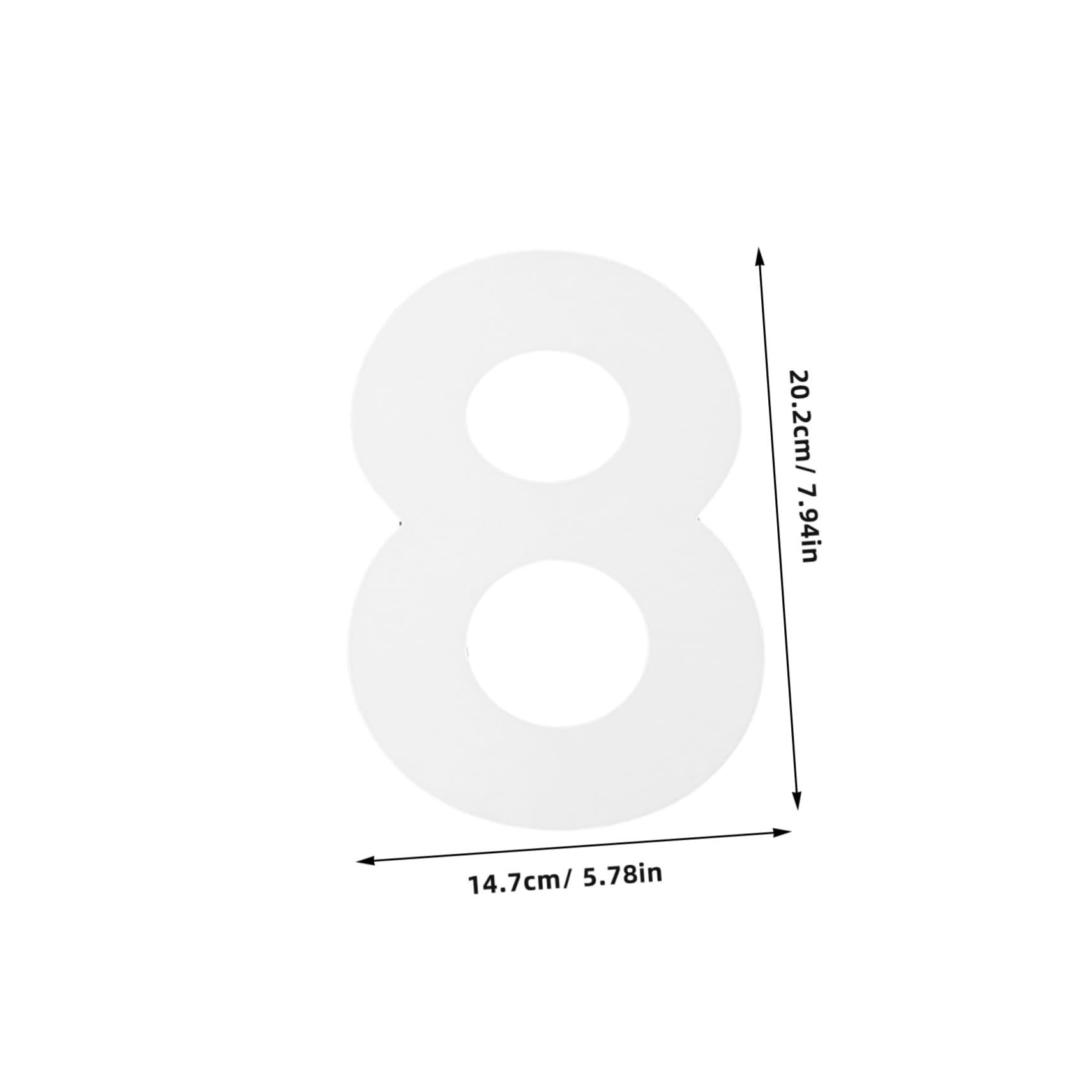Abaodam 9 Pieces Number Cake Mold Baking Pan 0-8 Numbers for Birthday Wedding Anniversary Party Decorations