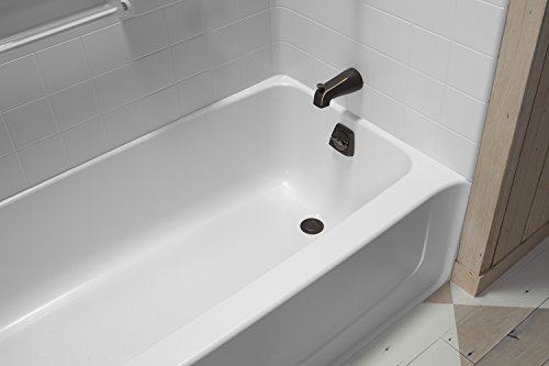 STERLING 61040110-96 All Pro Bath Tub and Shower Kit, 60-Inch x 30-Inch x 73.5-Inch, Biscuit