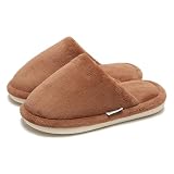 HORMAUWORD Japanese Luxury Plush Memory Foam Slippers