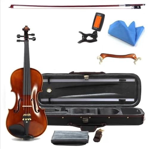 Violon fabriqué à la main en érable naturel 4/4 pour soliste