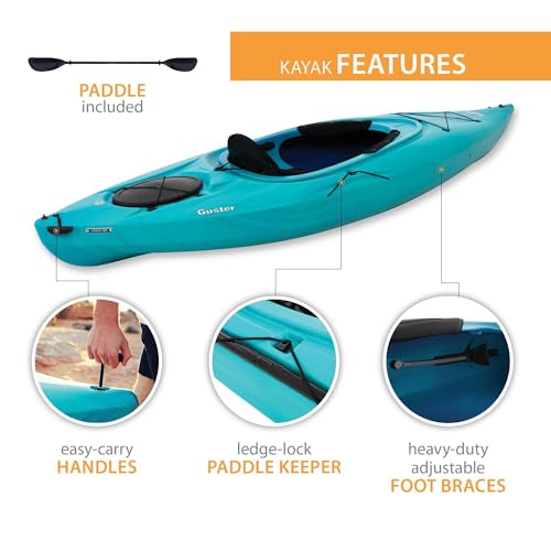 image for Lifetime Guster Sit-in Kayak, 10', Bahama Fusion, 10'