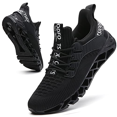 Image of TSIODFO Men Sneakers Mesh Breathable Comfort Athletic Sport Running Walking Shoes