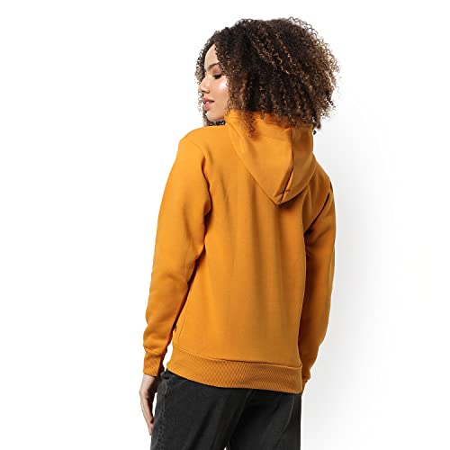 Image of Campus Sutra Women cotton Premium Zipper Hoodie-Grey
