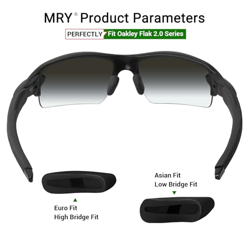 Image of Mryok Replacement Earsocks Nosepieces Kits for Oakley Flak 2.0 OO9295 / 2.0 XL OO9188 - Options