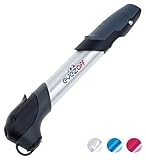 EyezOff GP96 Alloy Mini Bike Pump (Black/Aluminium) w/ mounting bracket