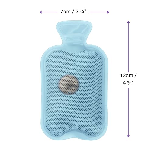 Bramble - 5 Stück Mini Wärmflaschen Taschenwärmer Handwärmer Knickwärmer - Wiederverwendbar & Tragbar