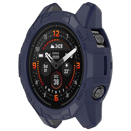 mRuenTechnΉGarmin Epix Pro Gen 2 51mm/Fenix 7X/7X PROJo[ tJo[\tgTPUf Garmin Epix Pro Gen 2 51mmP[X ϏՌ tȒP ^ 1 (u[)