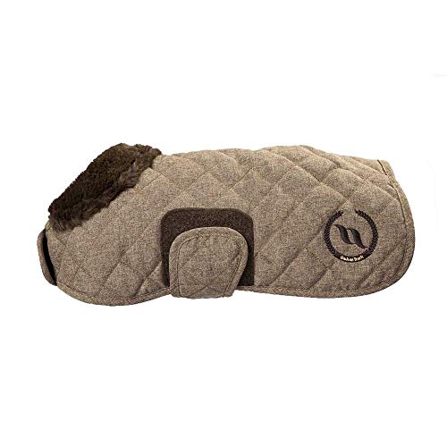 Back on Track Welltex® Haze Collection Dog Rug Hundemantel grau oder braun (74 cm, braun Melange)