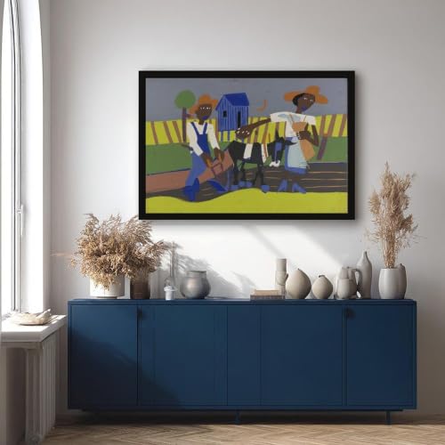 Sowing by William H. Johnson Impression sur toile décoration murale bureau