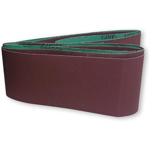 Excel Impex Glass Grinding Belt Grit 180 Set of 3