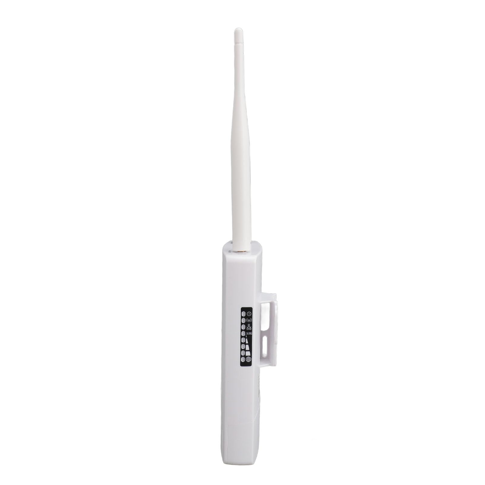 Routeur WiFi 4G LTE Extérieur POE avec Emplacement Carte SIM et Modem 300 Mbps, 2 Antennes 5 dBi, Mobile WiFi