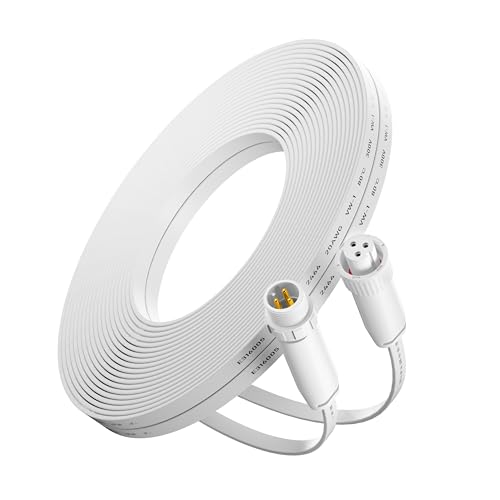 Cable de extensión impermeable IP68 de 12 pies compatible con Govee H707A/B/C