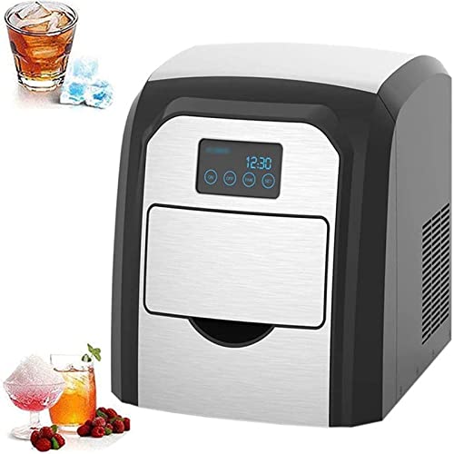 Máquina automática fabricadora de hielo portátil para mostrador, eléctrica, para uso doméstico, bares y cafeterías