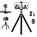 Phone Tripod, UBeesize Portable and Adjustable Camera Stand Holder with Wireless Remote and Universal Clip, Compatible with iPhone, Android Phone, Camera, Sports Camera GoPro (2018 New Version)