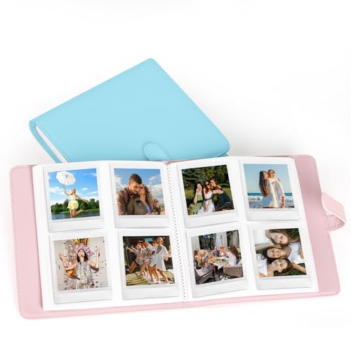 288 Pockets Photo Album for Kodak Mini Shot,Kodak Mini Shot 2 Retro Instant Camera,2x3 Photo Paper -(Pink)