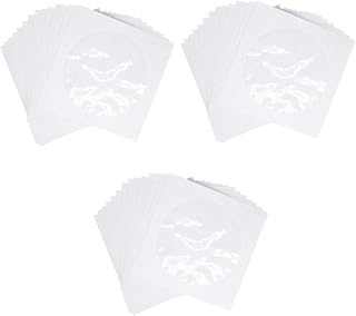 Homoyoyo 300 Peças Bolsa Organizadora Capa De Papel Mangas De Dvd Suporte De Armazenamento Bolsa Organizadora Dvds Tote Inserção Organizador Bolsa De Papel Carteira Dvd Organizador Mangas