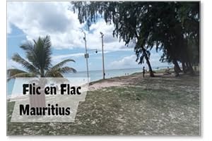 Flic en Flac, Mauritius, Design 10, Fridge Magnet