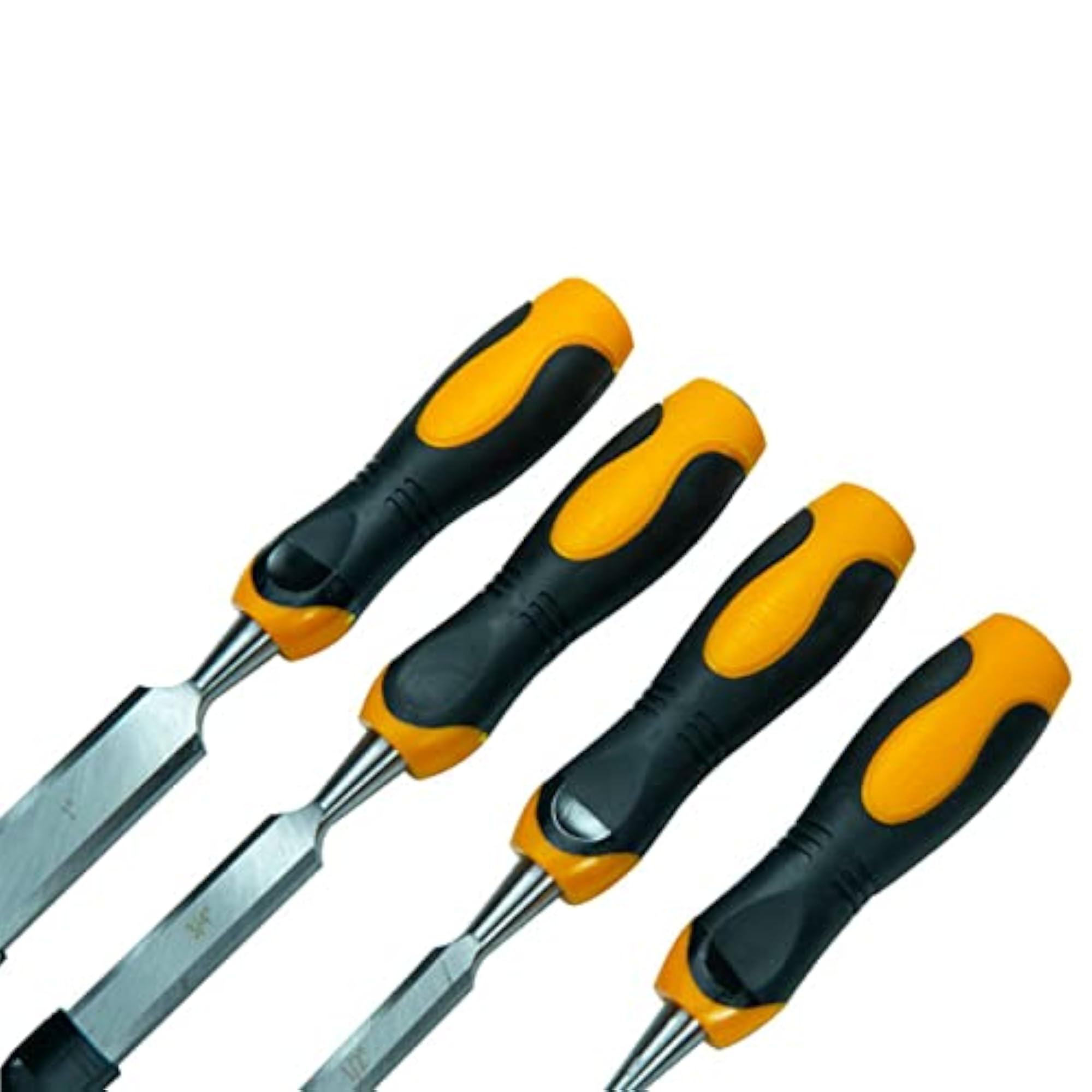 4Pcs Wood Chisel Set, 1/4", 1/2", 3/4", 1"