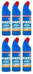 Easy Thick Bleach 750ml (Pack Of 6) | Thick Toilet Bleach | Easy Cleaning | Destroys Odours | Stain Removar | Kills Germs | All Purpose Cleaner