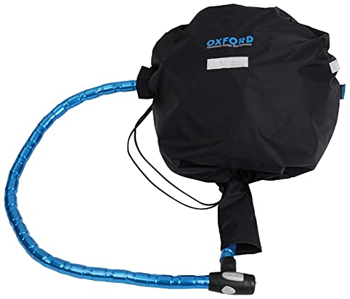 Bolsa para casco Oxford con cerradura de seguridad para moto y funda protectora impermeable