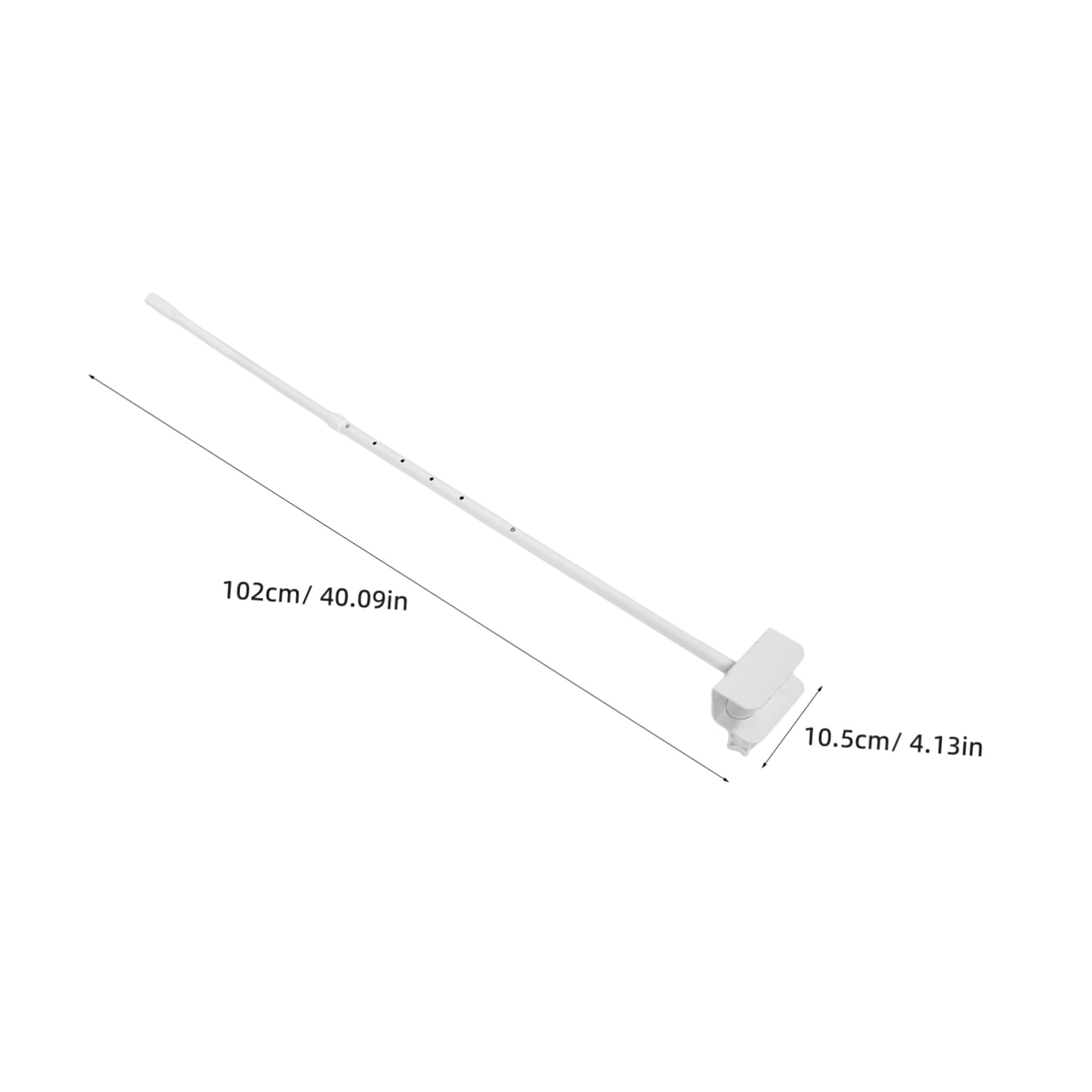 Gogogmee Adjustable Crib Net Stand Holder Tube Clip Support Rack for Bed Canopy Frame Lightweight Easy to Clean Secure Installation for Nursery Use