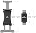 iKross Cup Mount Holder 2-in-1 Tablet and Smartphone Adjustable Swing Cradle with Extended Cup Car Mount Holder Kit for Apple iPad iPhone Samsung Asus Tablet Smartphone - Black