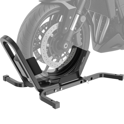 XPOtool Soporte para motocicleta 17-21 pulgadas rueda delantera 60-120 mm soporte montaje balancín