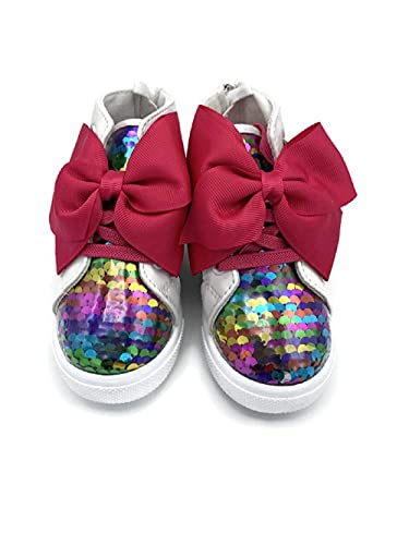 JoJo Siwa Rainbow Hi Top Sneakers (Toddler, Little Kid)