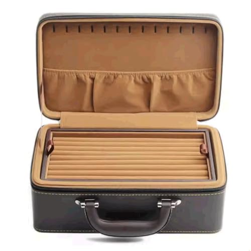 Boîte de rangement de bijoux CFWSHJ multifonctionnelle pour colliers et boucles d'oreilles