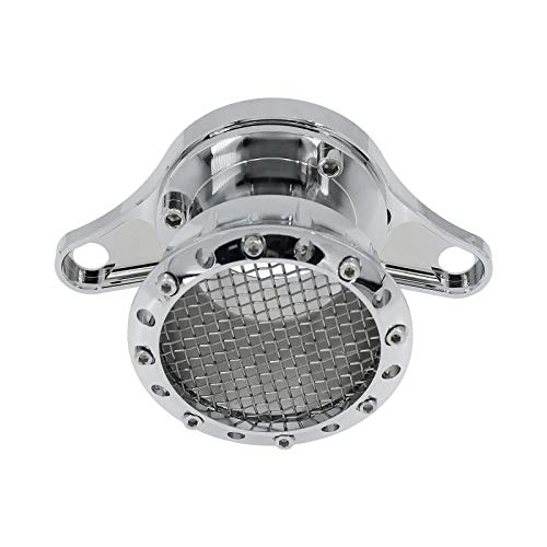 HDBUBALUS Filtro de ar cromado Velocity Stack para Harley Sportster Iron XL883 XL1200 Custom