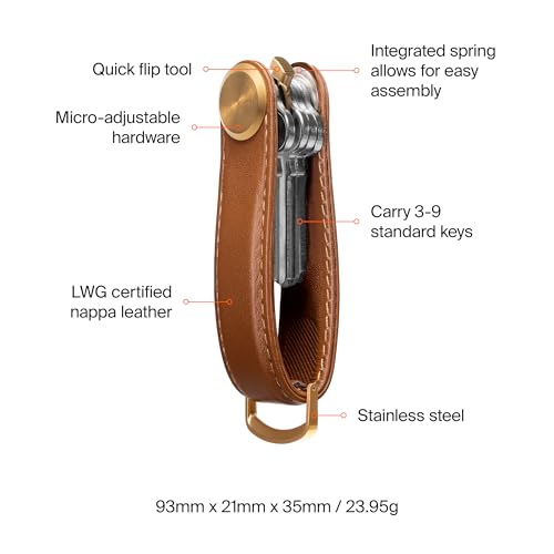 Image of Orbitkey Key Organizer Pro - Leather