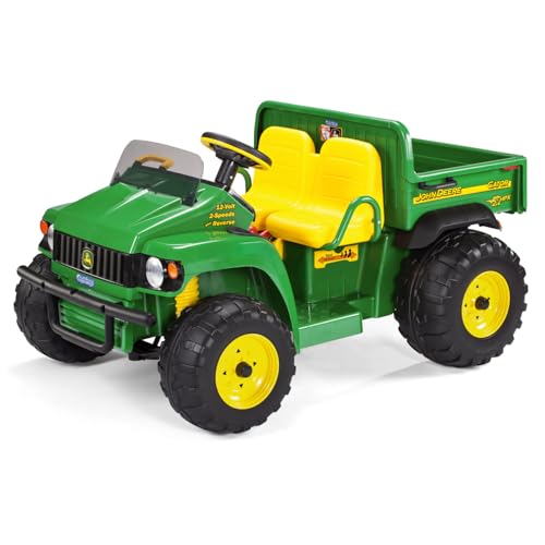 VEICOLO ELETTRICO A 2 POSTI: utility vehicle elettrico con batteria ricaricabile da 12V per bambini dai 3 anni. Viaggia su tutte le superfici, anche le più accidentate e supera dislivelli con pendenza fino al 17%