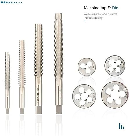 1pc Left Hand Thread Tap and Die Set - HSS Machine Tapping Tools for TR8, TR10, TR12, TR14, TR16 (TR16x3) - Precision Threading Solutions for Metalworking