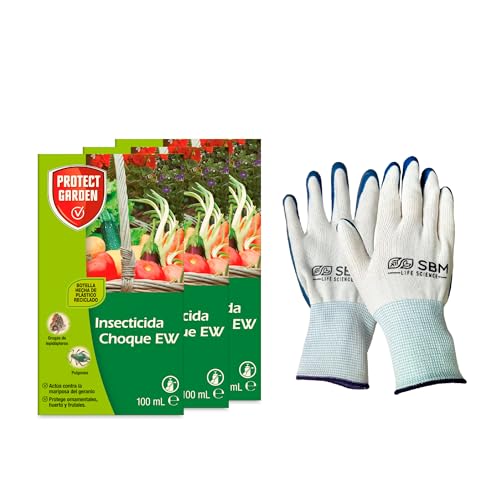 Protect Garden Choque EW 250ml X3 + guantes jardíneria