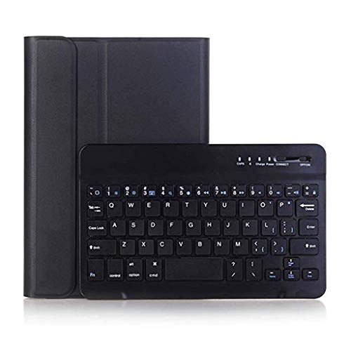 Für Samsung Galaxy Tab A 8.0 Zoll 2019 T290 Bluetooth Tastatur Hülle, Colorful PU Leder Hülle mit magnetisch Abnehmbarer Kabellose Tastatur für