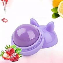 Tiny Deal Cartoon Shape Hydrating & Moisturize Round Ball Mini Lip Balm (Pack Of 2) - Multicolor