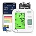 Tensiómetro de Brazo Digital, APP con Gestión de Datos, Usuario Dual, Detección del Pulso Arrítmico, Home Blood Pressure Monitor con Brazalete 22-40cm