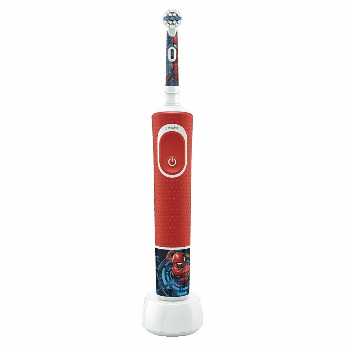 Oral-B Kids - Cepillo eléctrico recargable, 1 mango con personajes de Disney Spider-Man, a partir de 3 años No Aplica