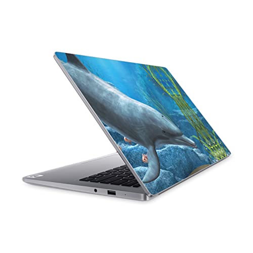 Sticker Vinyle Dauphins pour Éviter les Rayures sur Mi Notebook 14 2020