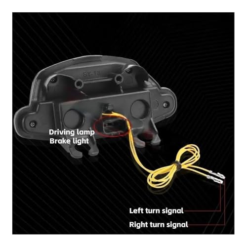 Feu arrière stop feu arrière à LED clignotant pour moto S1000 S1000F