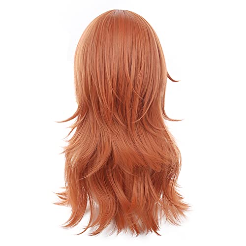 Anime Cosplay Wig for Chainsaw Man Angel Devil Cosplay Wig Long Curly Hair with Bangs for Women Girls + Free Wig Cap - Image 2