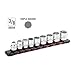 OEMTOOLS 22969 3/8 Inch Drive 9 Piece Low Profile Metric Socket Set